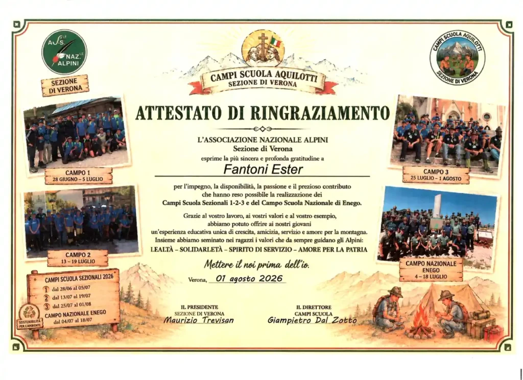 Campo estivo Alpini (ANA)